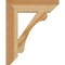 Ekena Millwork Legacy Slat Rough Sawn Bracket, Western Red Cedar, 4"W x 18"D x 22"H BKT04X18X22LEC06RWR - alternate 4